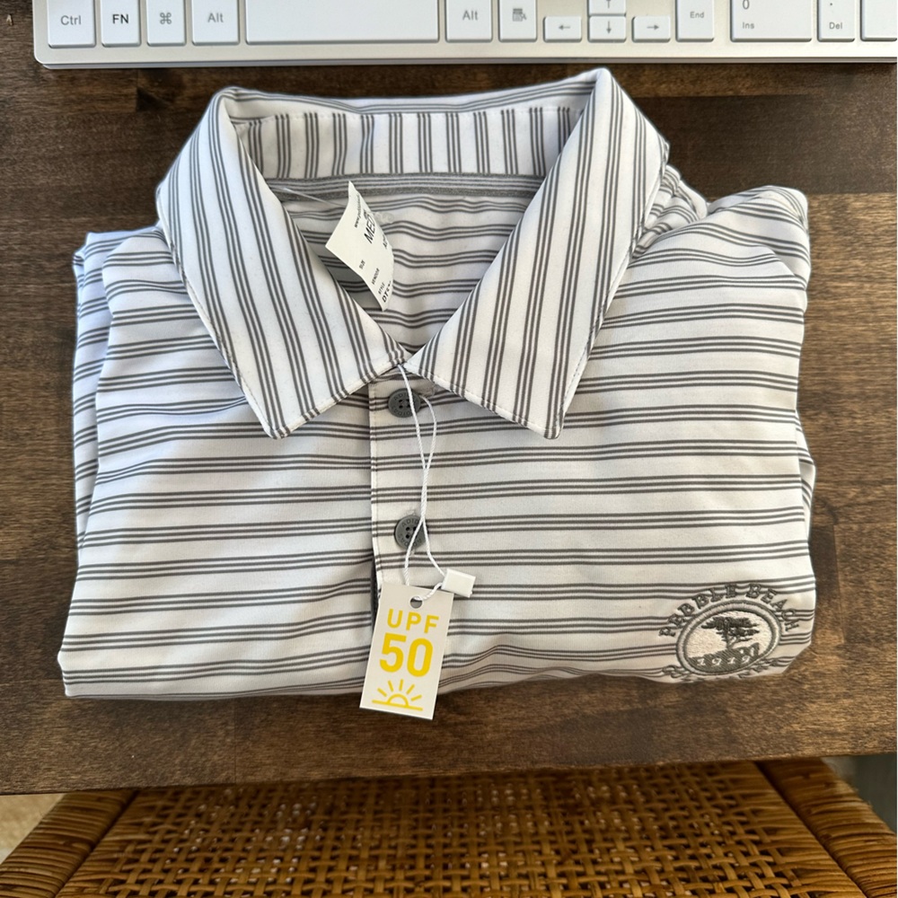 Adidas Pebble Beach Golf Shirt - NWT